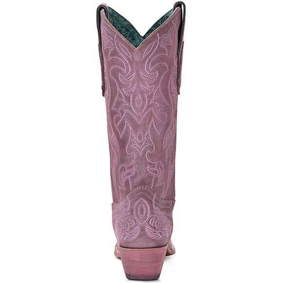 NWT Corral Women's Embroidered Western Boots - Snip Toe Pink Size 7 - Picture 4 of 11